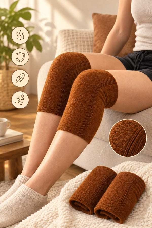 Pufida peluş dizlik